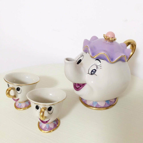 Beauty And The Beast Teapot Set