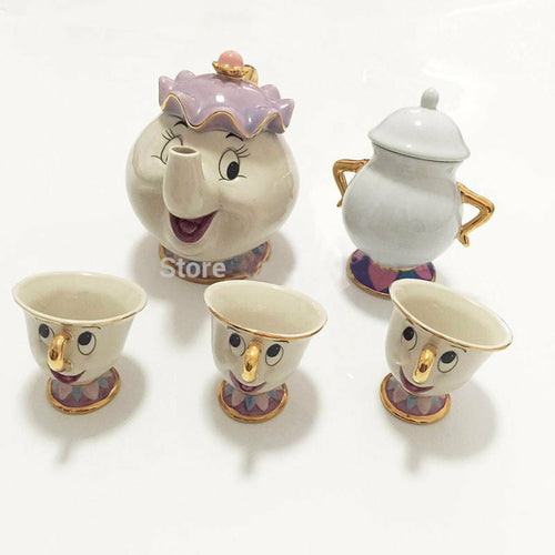 Beauty And The Beast Teapot Set